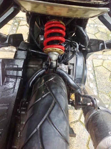 Sản phẩm độc của sinh viên - yamaha nouvo độ áo cbr1000rr
