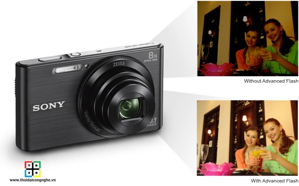 Sony cybershot dsc-w830 - máy ảnh du lịch giá rẻ