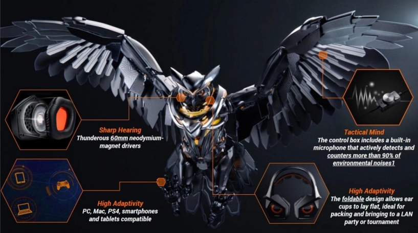 Strix pro gaming headset - tai nghe chơi game mới đến từ asus