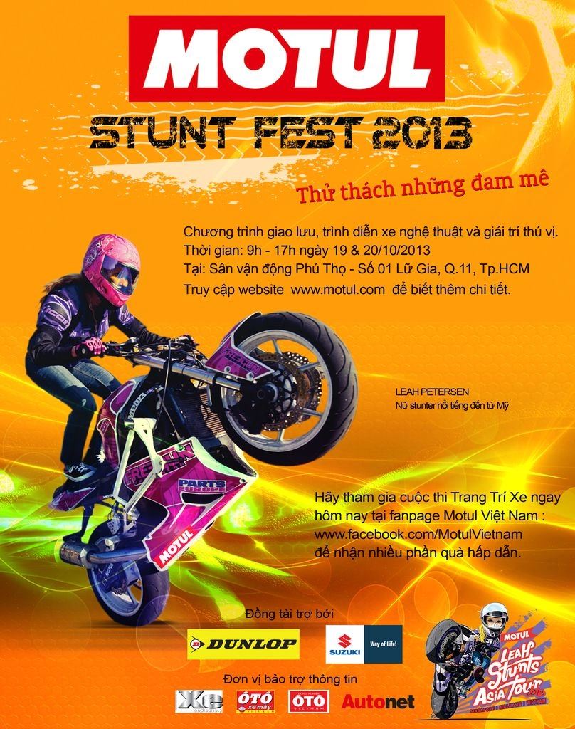 Stunt cái tên còn khá xa lạ tại việt nam