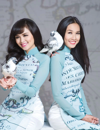 Thuận việt đưa hoàng sa trường sa lên áo dài
