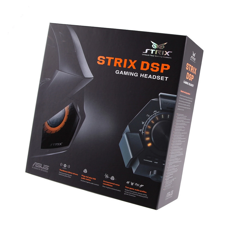 Trên tay tai nghe chơi game strix dsp