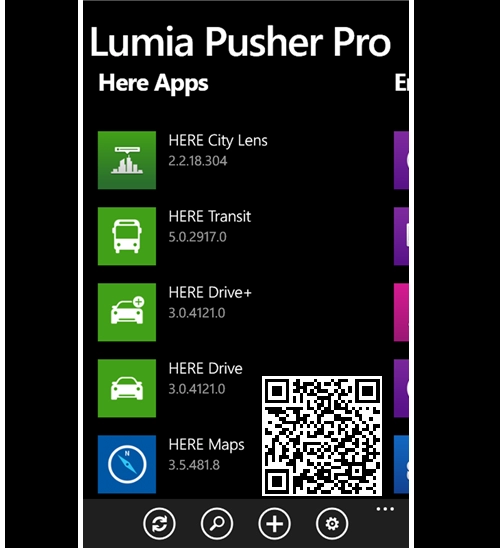 Ứng dụng lumia push pro 