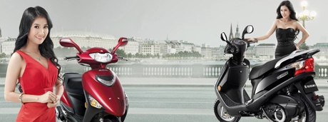 Việt nam ra mắt suzuki scooter ua 125t