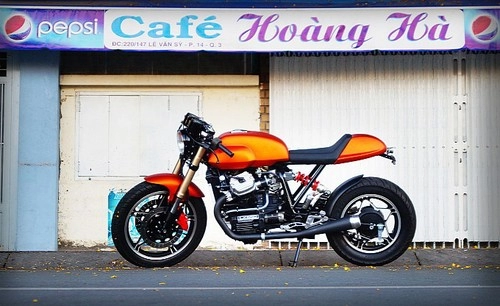 Xế độ cafe racer việt nam trên báo nước ngoài