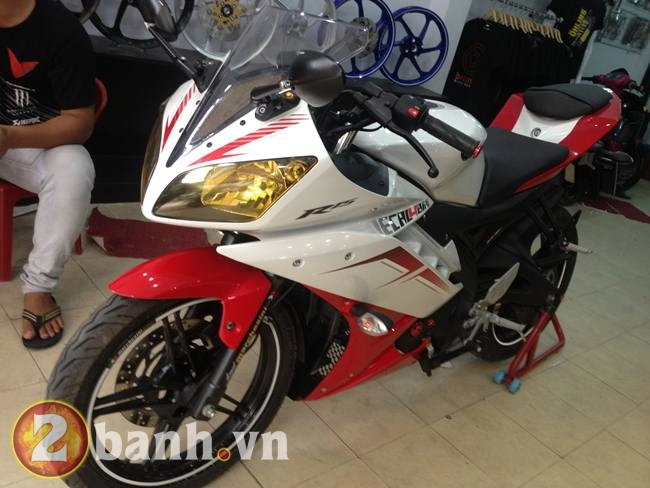 Yamaha r15 - xe trưng bày của decal4bike