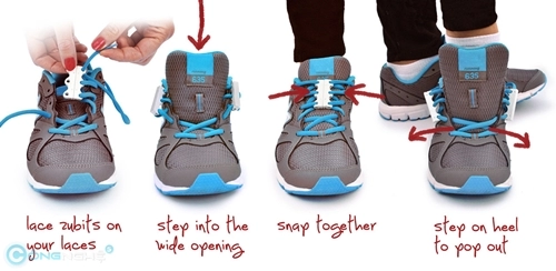 Zubits phụ kiện khiến bạn thay đổi cách buộc giày truyền thống