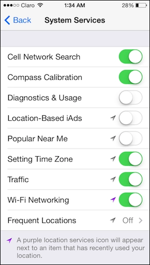 3 thủ thuật để giảm tốn pin khi sử dụng ios 7