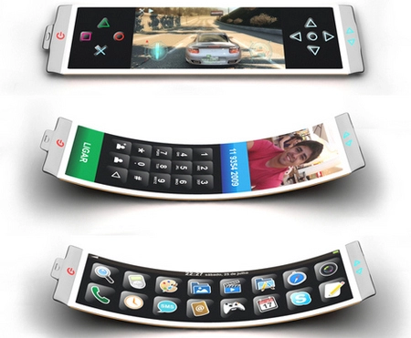 4 mẫu thiết kế điện thoại siêu thực trong tương lai