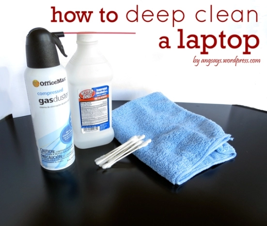 7 bước vệ sinh laptop cực đơn giản