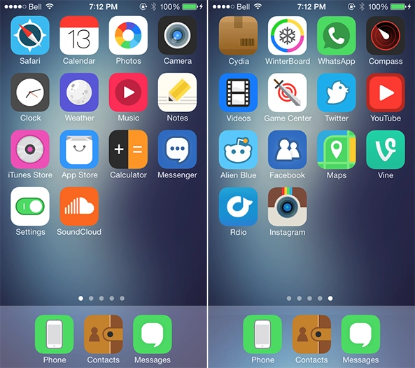 9 giao diện winterboard cực đẹp cho ios 7