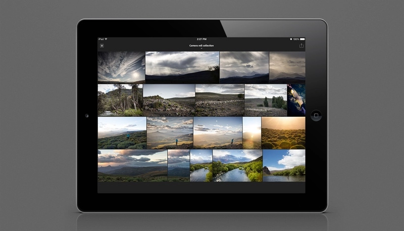 Adobe ra mắt lightroom for mobile trên ipad
