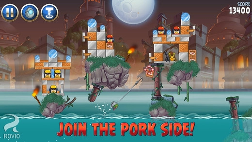 Angry bird star wars 2 đã được free trên app store