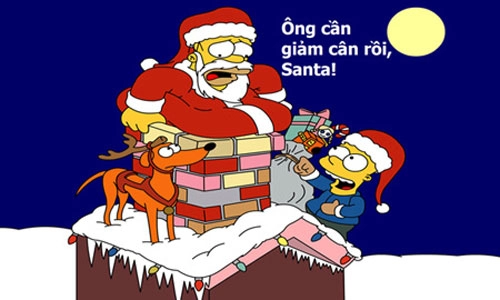 Ảnh chế hài hước về ông già noel