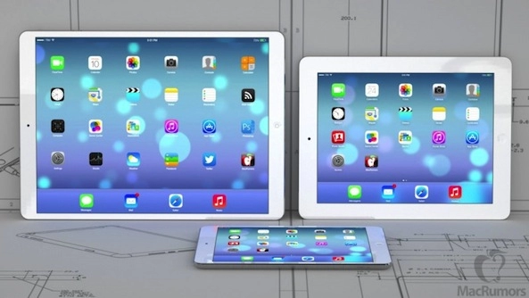 Apple đang chuẩn bị ipad màn hình 129 inch có thể ra mắt đầu năm 2015