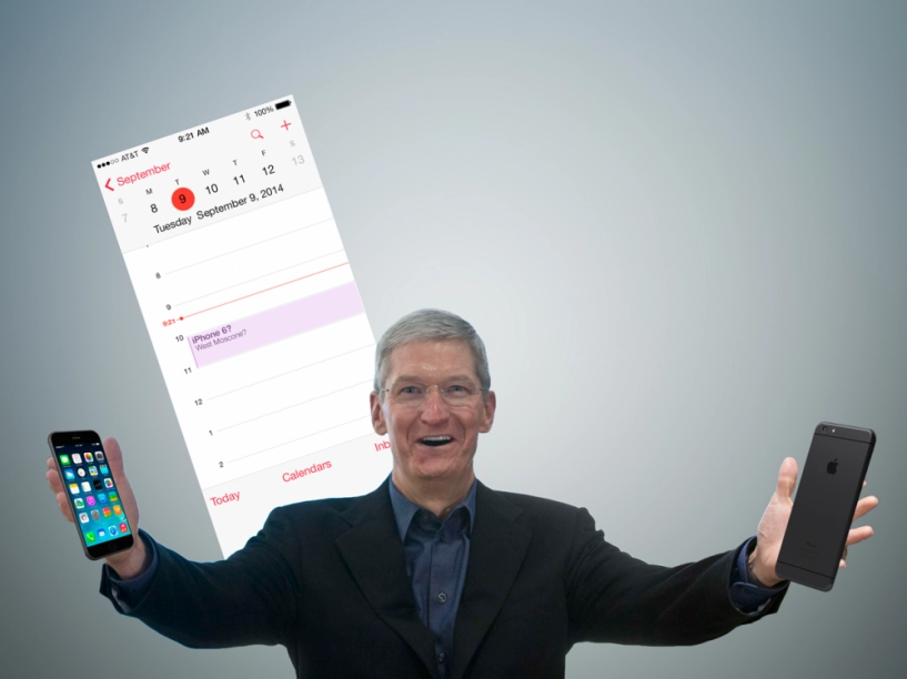 Apple hé lộ ngày ra mắt chính thức iphone 6
