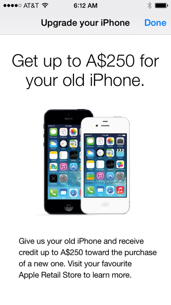 Apple phát động chương trình đổi iphone cũ lấy tiền
