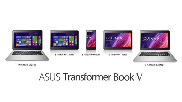 Asus ra laptop lai smartphone chạy cả android và windows