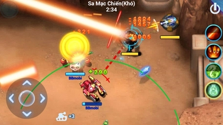 Bangbang mobile - game bắn tank mới ra sáng nay