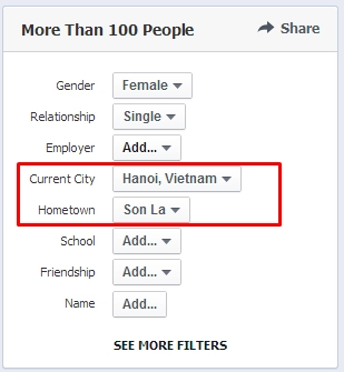 Bí kíp tìm kiếm người yêu trên facebook