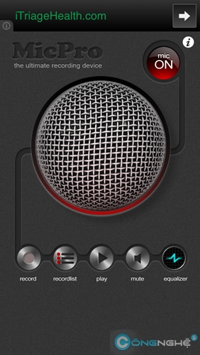 Biến iphone thành micro thu âm chất lượng cao