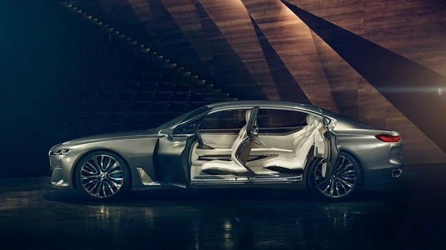 Bmw vision future luxury mẫu xe sang trọng của tương lai