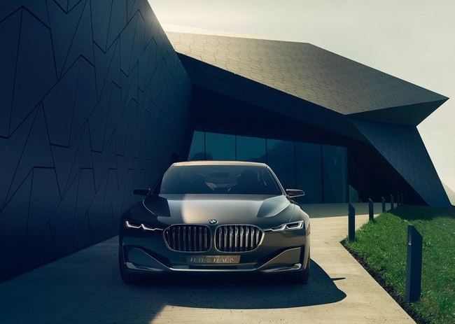 Bmw vision future luxury mẫu xe sang trọng của tương lai