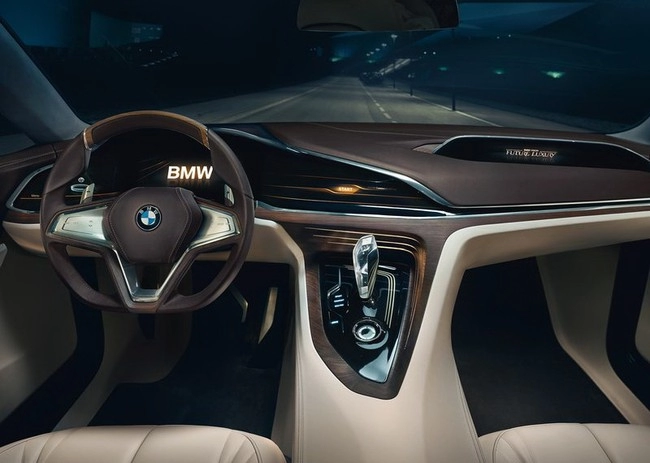 Bmw vision future luxury mẫu xe sang trọng của tương lai