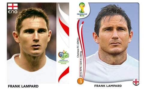 Các cầu thủ thay đổi thế nào từ world cup 2006 tới world cup 2014