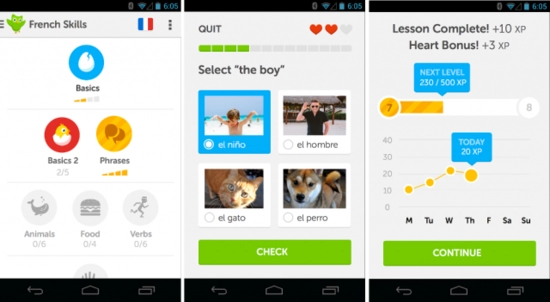 Các ứng dụng học ngoại ngữ trên android tốt nhất