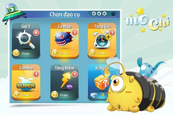 Cách chơi game mochi mới nhất trên zalo cách sử dụng đạo cụ tăng điểm trong mochi