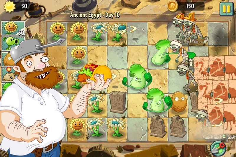 Cách chơi plants vs zombies 2 mới nhất 2014