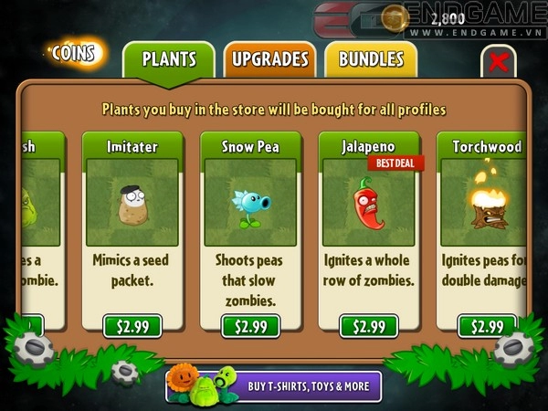 Cách chơi plants vs zombies 2 mới nhất 2014