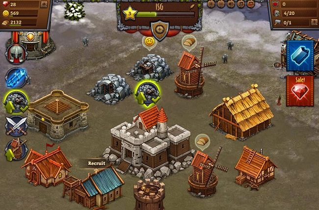 Cách chơi throne rush mới nhất 2014 - game chiến thuật đỉnh cao trên facebook cho người mới