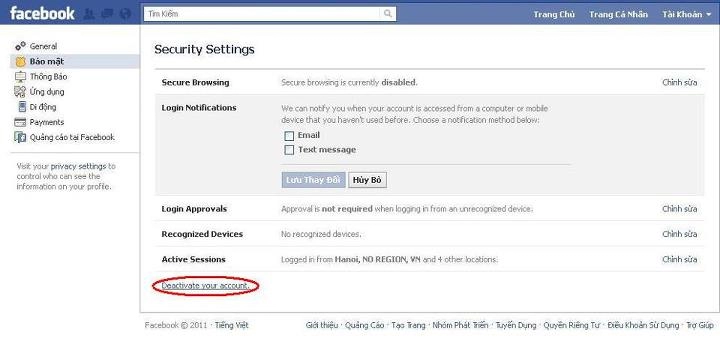 Cách đổi tên facebook khi vượt quá 5 lần
