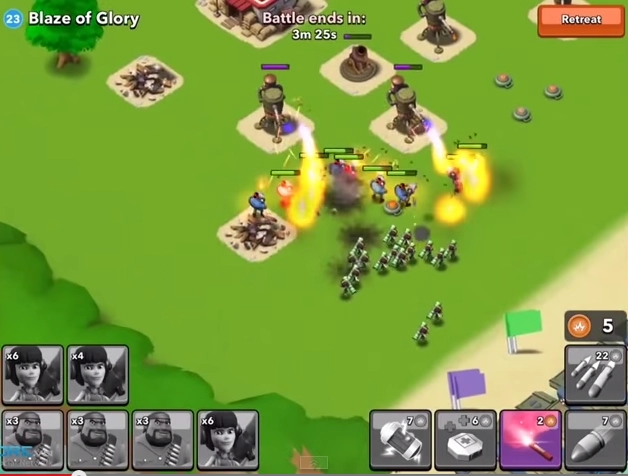 Cách kết hợp quân tấn công trong boom beach hiệu quả nhất