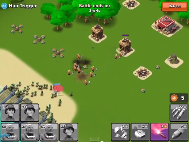 Cách kết hợp quân tấn công trong boom beach hiệu quả nhất