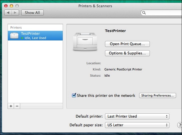 Cách thiết lập máy in chung cho windows mac và linux trên cùng 1 mạng