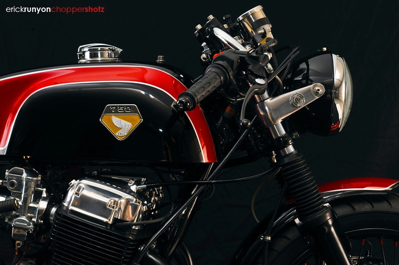 Cafe racer honda cb750 - ly cafe ban mê