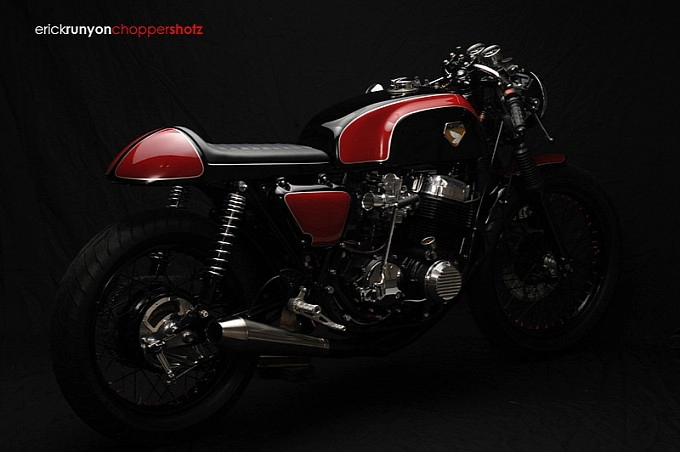 Cafe racer honda cb750 - ly cafe ban mê