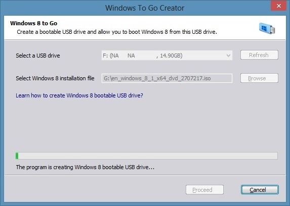 Cài đặt windows 881 bằng windows to go ngay trên usb với mọi phiên bản windows