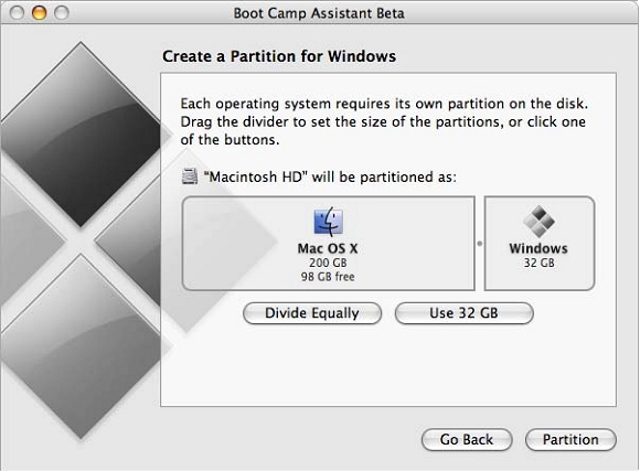 Cài win 7 cho macbook bằng bootcamp