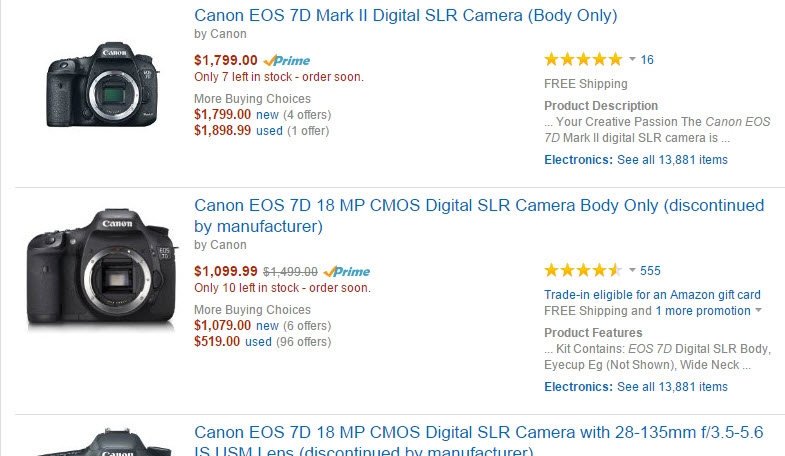 Canon eos 7d đã được ngừng sản xuất 