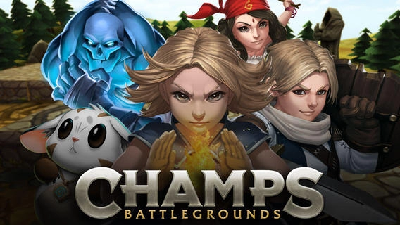 Champs battlegrounds - chiến thuật thời gian thực trên ios