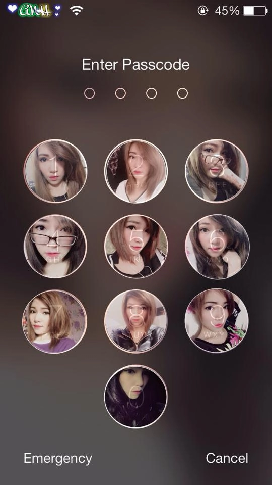 Chèn ảnh vào màn hình khóa iphone ipad với picsart photo studio