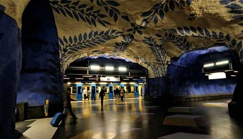 Chiêm ngưỡng những ga tàu điện ngầm đẹp nhất thế giới