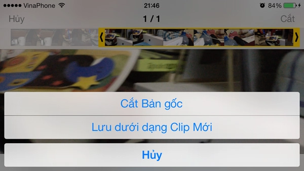 Chỉnh sửa video ngay trên iphoneipad