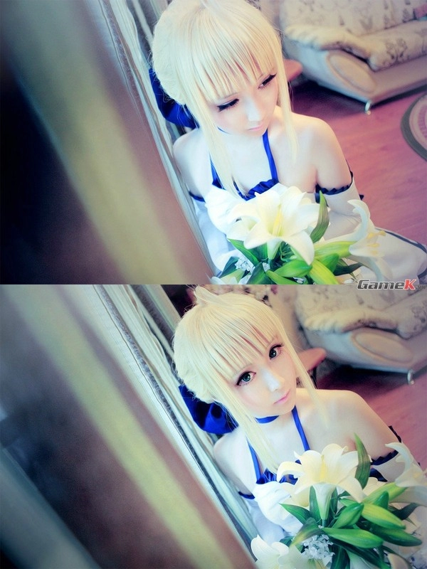 Chùm ảnh cosplay siêu đẹp về saber