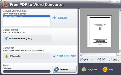 Chuyển đổi từ pdf sang word dễ dàng nhất