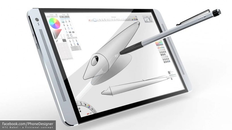 Concept tablet của htc chạy song song android và windows